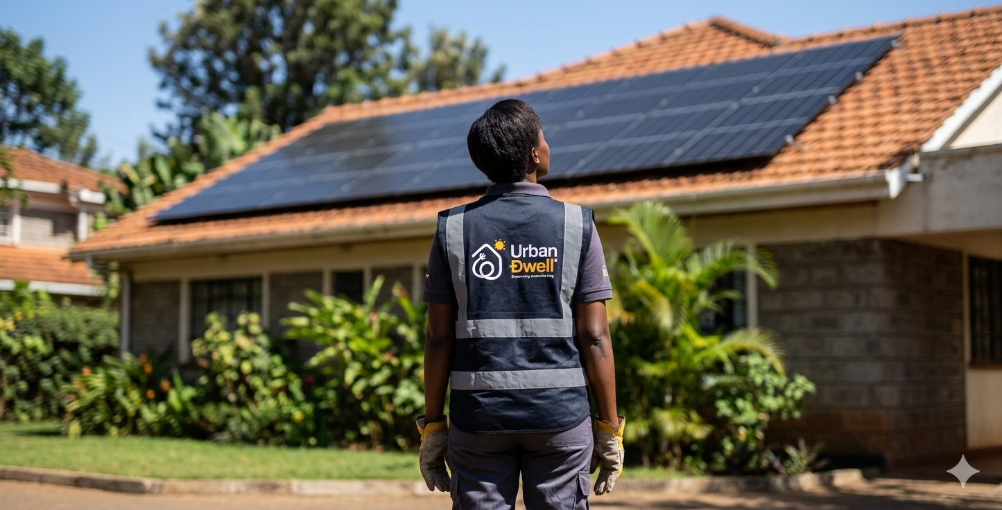 UrbanDwell Energy team at work in Nairobi